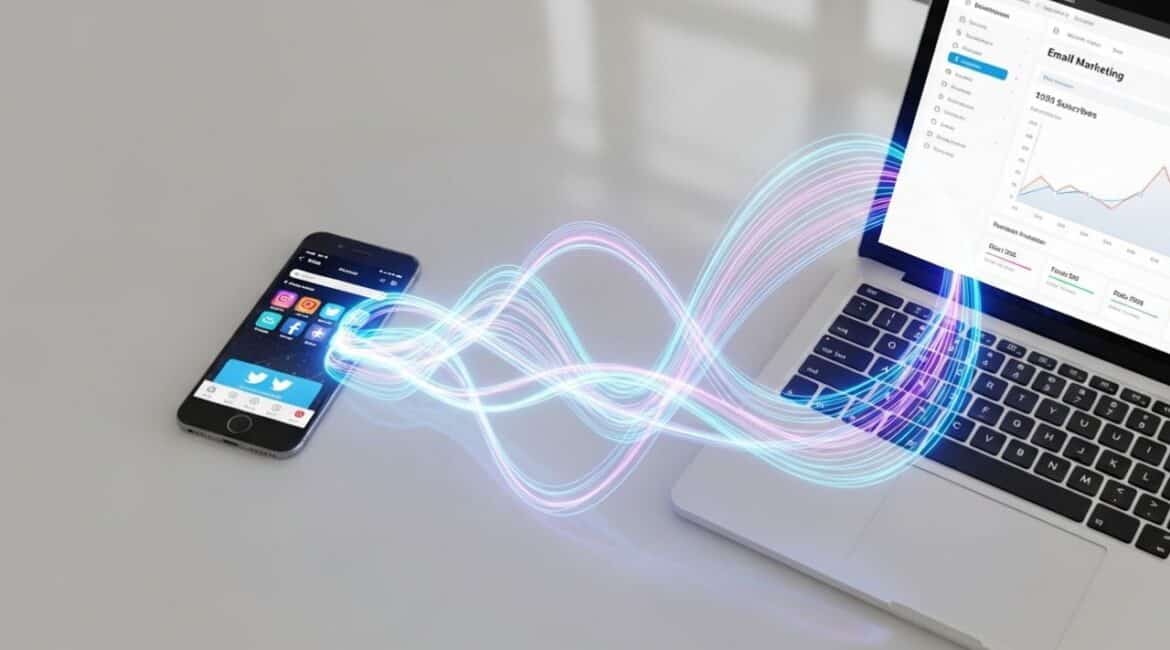 Social Media Email Service