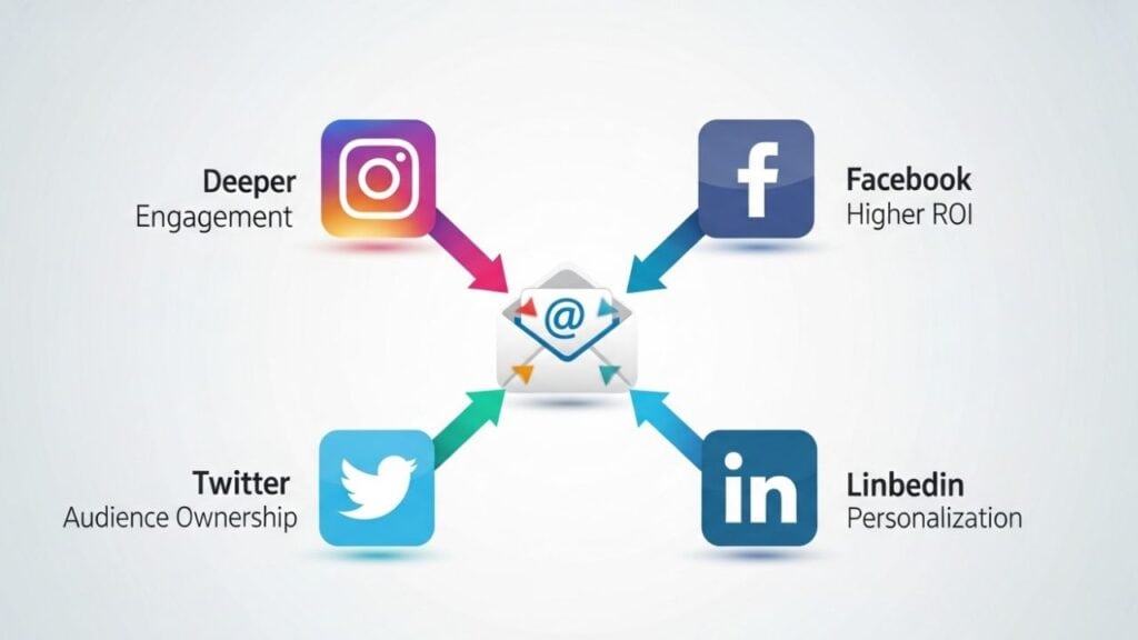 Social Media Email Service